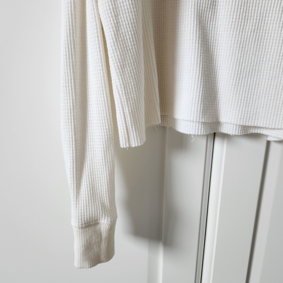 ABERCROMBIE & FITCH 90'S Waffle sweater - Picture 3 of 5